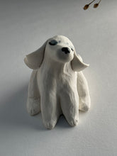 Load image into Gallery viewer, Small porcelain dog figurine