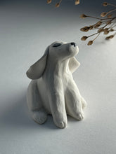 Load image into Gallery viewer, Small porcelain dog figurine