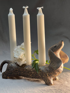 Dachshund Candelabra 35